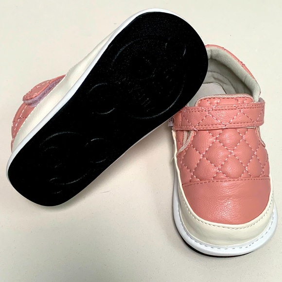 Jack & Lily pink quilted shoes - Picture 4 of 4